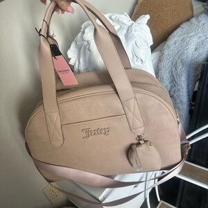 Tan Embossed Women's Bag